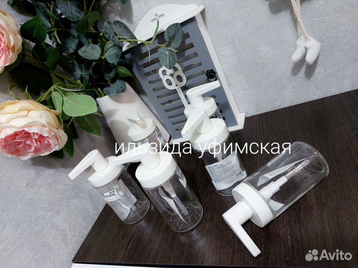 Дозатор для жидкого мыла моющих икеа таккан белый