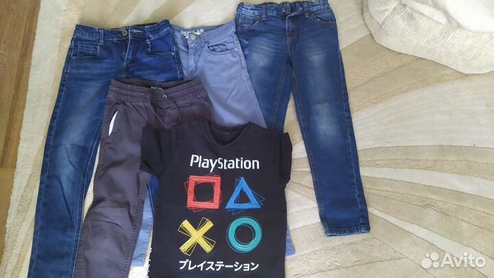 Вещи пакетом на мальчика рост 128 134