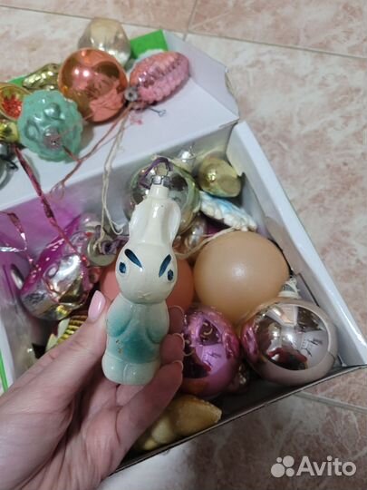 Елочные игрушки СССР