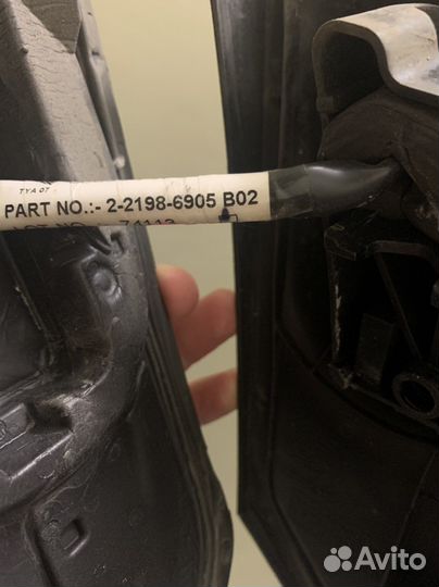 Зеркало левое боковое на запчасти Ford Focus 2