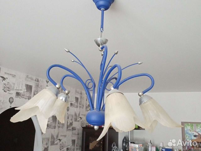 Люстра потолочная бу