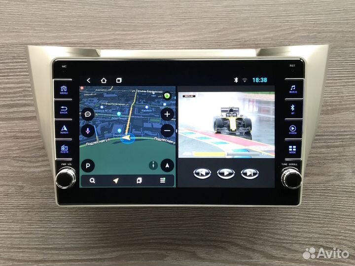 Магнитола Lexus RX330 + физические кнопки