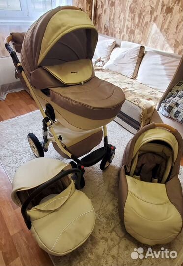 Детские коляски 3 в 1 Riko Brano Ecco