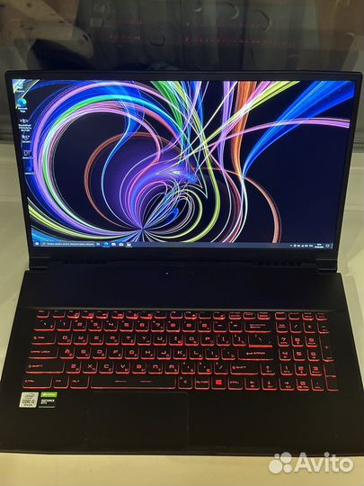 Мощный игровой ноутбук 17.3/144hz