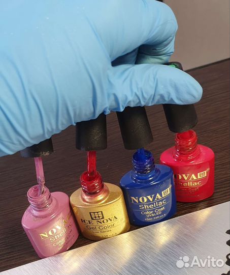 Цветные гель-лаки