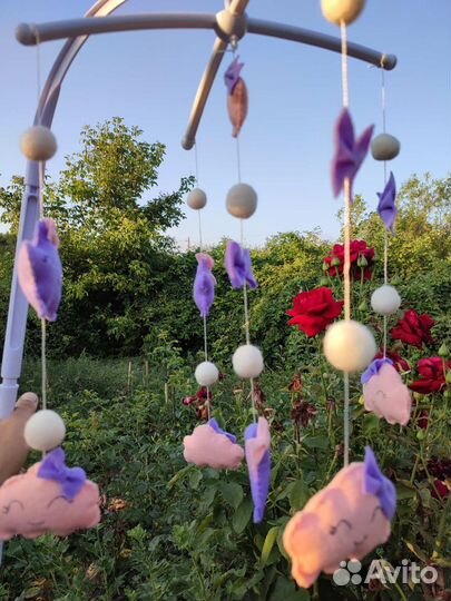 Мобиль из фетра