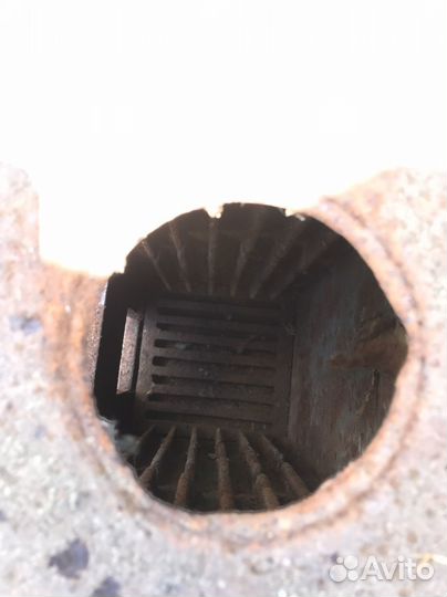 Печь Буржуйка чугунная СССР разборная