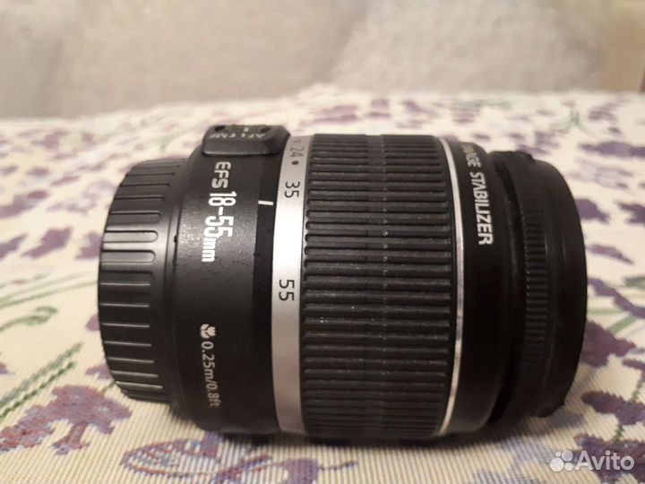 Объектив canon 18:55