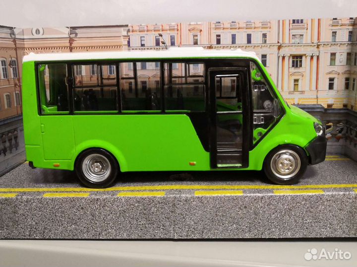 Модель Автобус Газель Next Cityline Технопарк