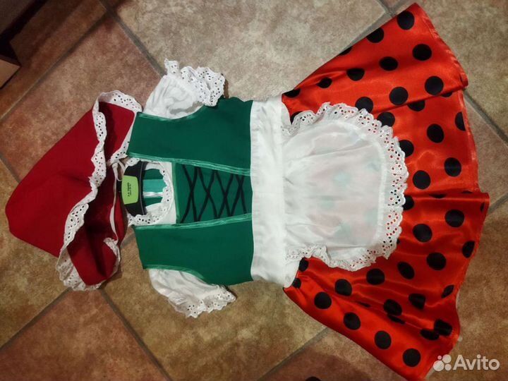 Новогодний Костюм для девочки рост 86-104