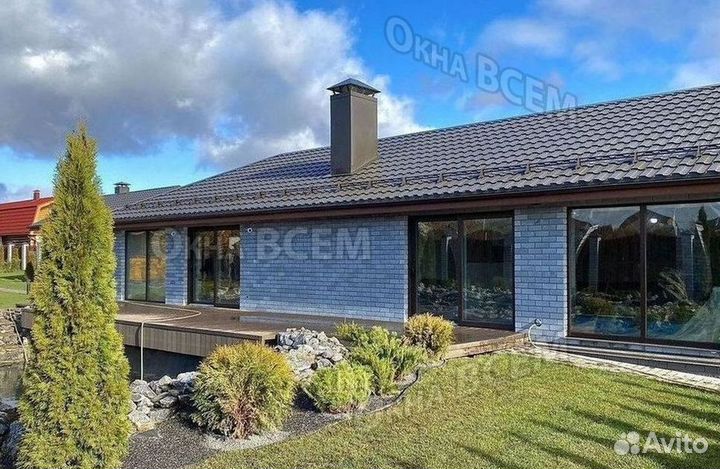 Остекление окон и балконов пвх