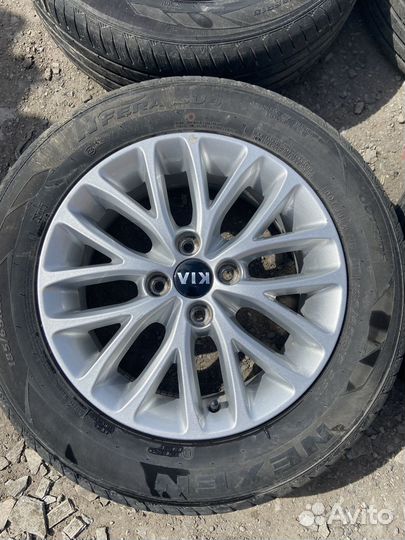 Продам комплект колёс Kia Rio X
