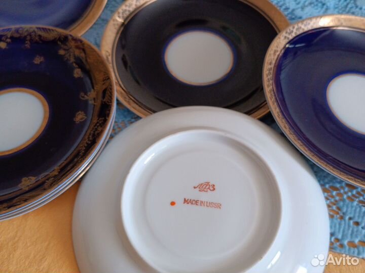 Чайные блюдца СССР