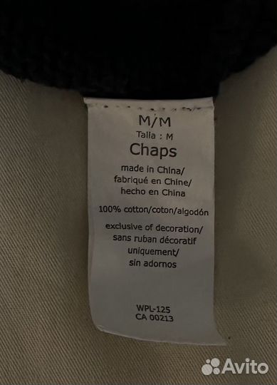 Свитер джемпер chaps оригинал