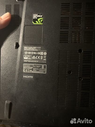 Игровой Ноутбук msi