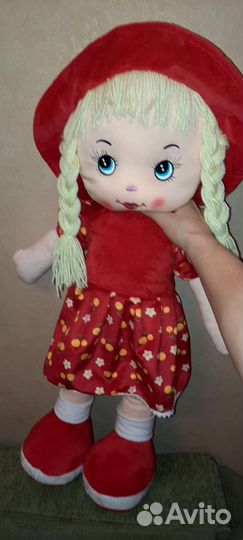 Кукла мягкая игрушка большая
