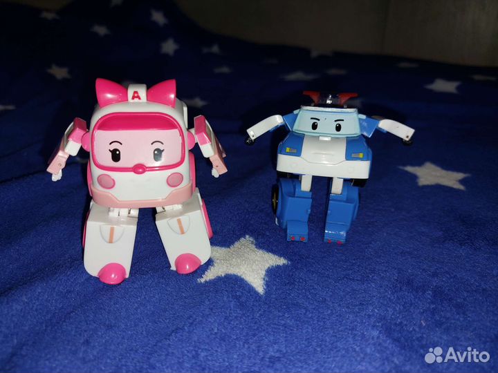 Поли Робокар,Эмбер, Сейли трансформеры