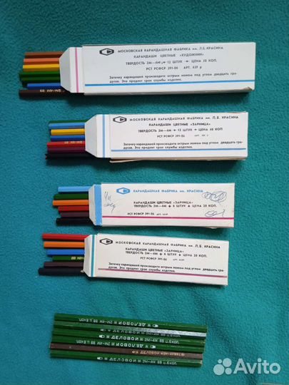 Канцелярские товары СССР и чертежные