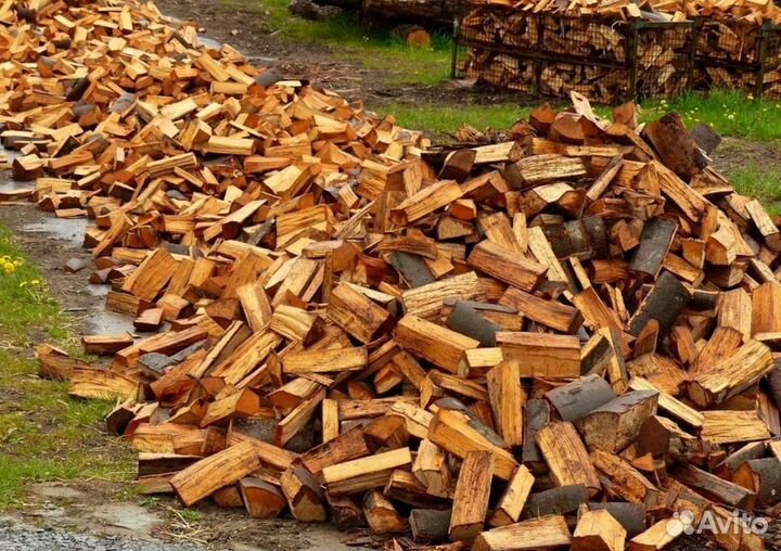 Дрова чурками