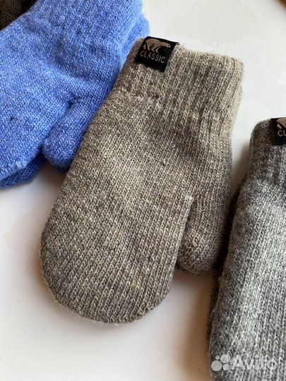 Варежки зимние детские