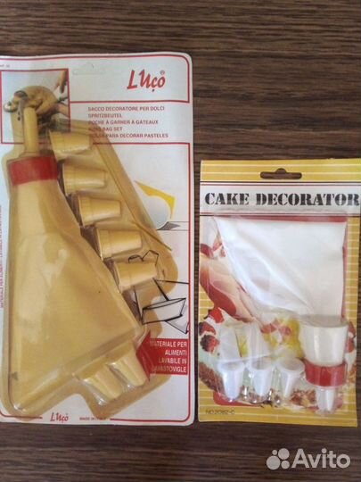 Кондитерский шприц и мешок, подложка для раковины