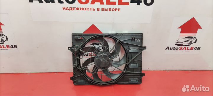 Диффузор радиатора охлаждения Geely Coolray