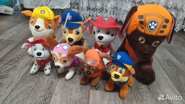 Мягкие игрушки Щенячий патруль