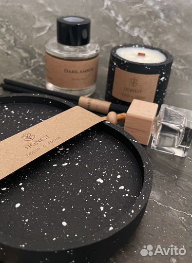 Набор ароматический диффузор и свеча