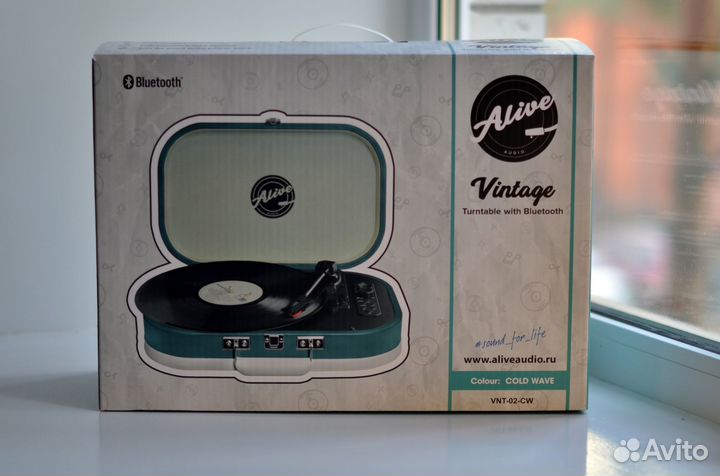 Виниловый проигрыватель Alive Audio vintage