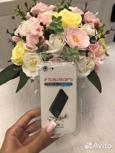 Чехол прозрачный для iPhone 7/8