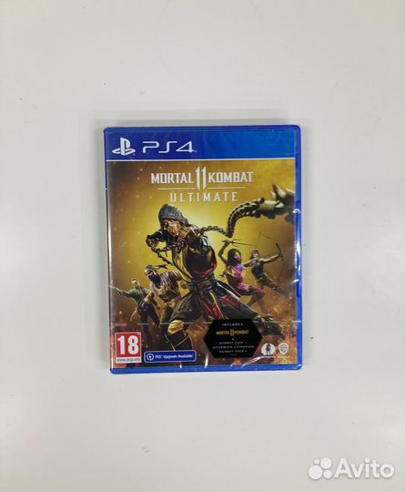 Mortal kombat 11 ultimate ps4 диск