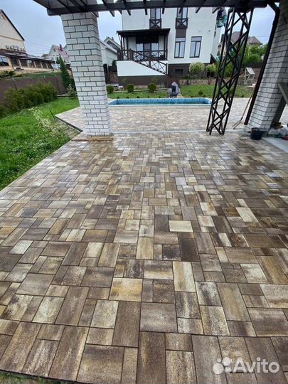 Тротуарная плитка и брусчатка