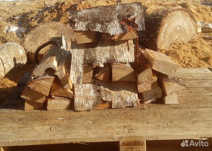 Дрова хвойные, ручная колка. Кирилловское