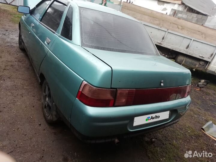 ВАЗ 2110 1.5 МТ, 1999, 456 863 км