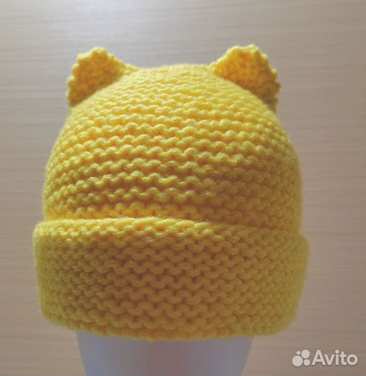 Шапка с ушками