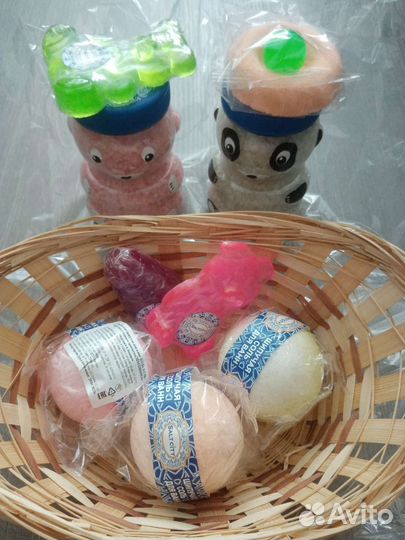 Детская соль для ванн, Бомбочки для ванн