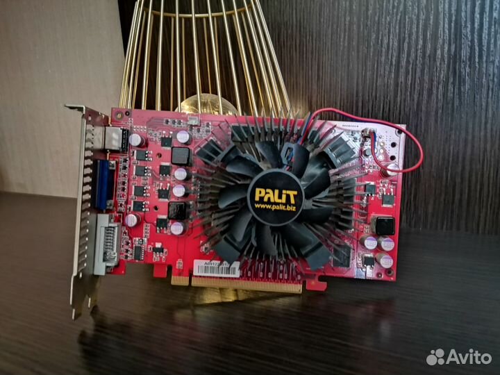 Видеокарта Gf9800gt на 1gb, hdml, затычка