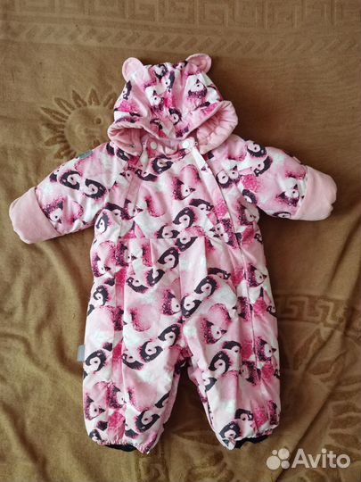 Комбинезон утепленный kerry, размер 62