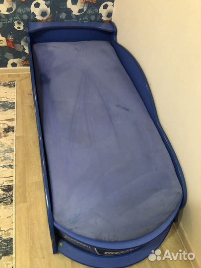 Детская кровать машина для мальчика б/у