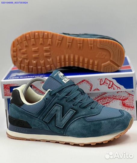 Кроссовки New Balance 574 Blue (Арт.68906)