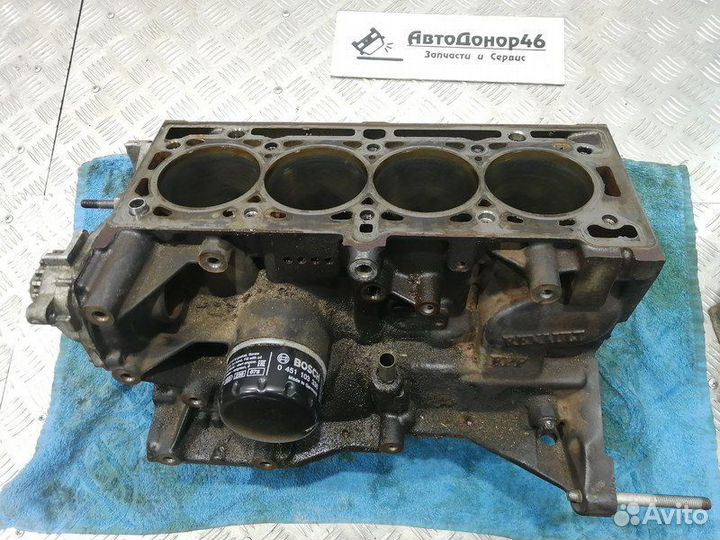 Блок цилиндров двигателя K4M 858 Рено