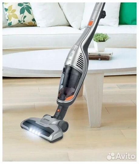 Пылесос Gorenje SVC216F, серебристый