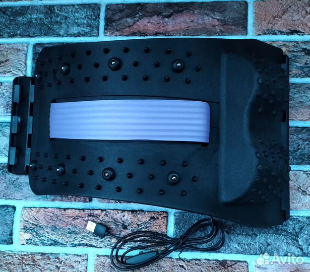 Массажёр для спины шеи поясницы Мостик +эл. массаж