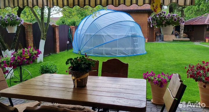 Купол для бассейна