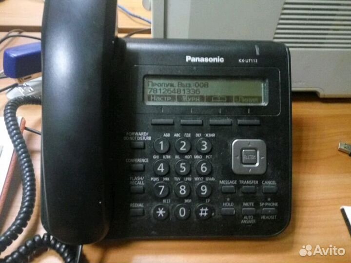 Ip телефон Panasonic KX-UT113