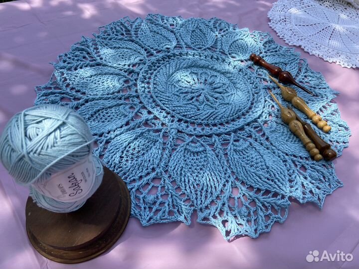 Салфетка вязаная Улита