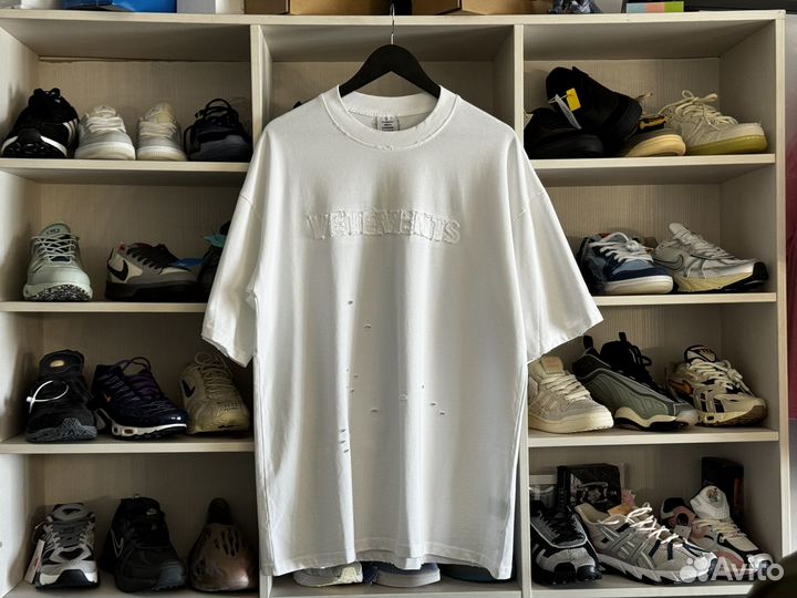 Футболки Vetements белые