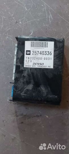 Блок управления на Cadillac CTS 1