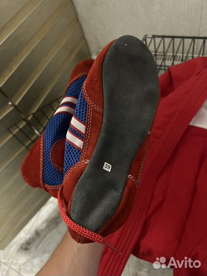 Самбовка, шорты, обувь