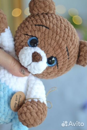 Вязаный мишка
